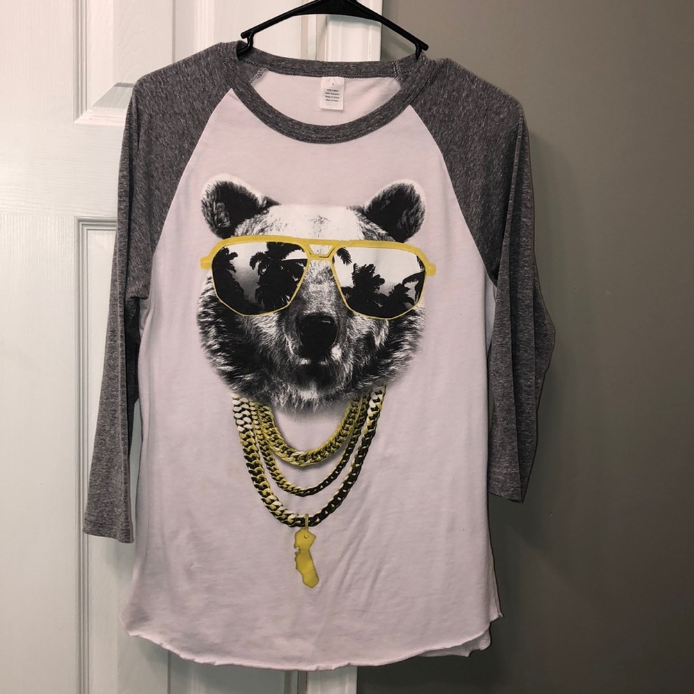 Rue21 3/4 sleeve graphic tee